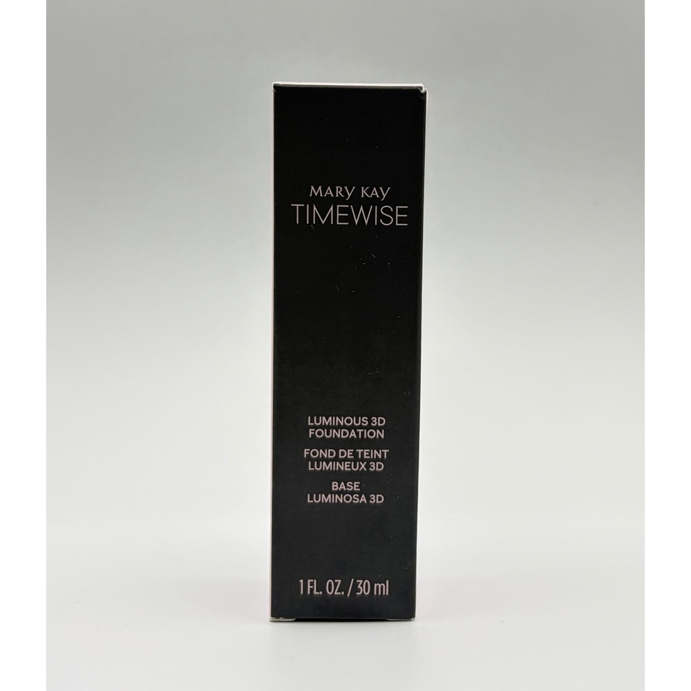 Mary Kay TimeWise Luminous 3D Foundation Normal To Dry Skin Bronze W 130 New